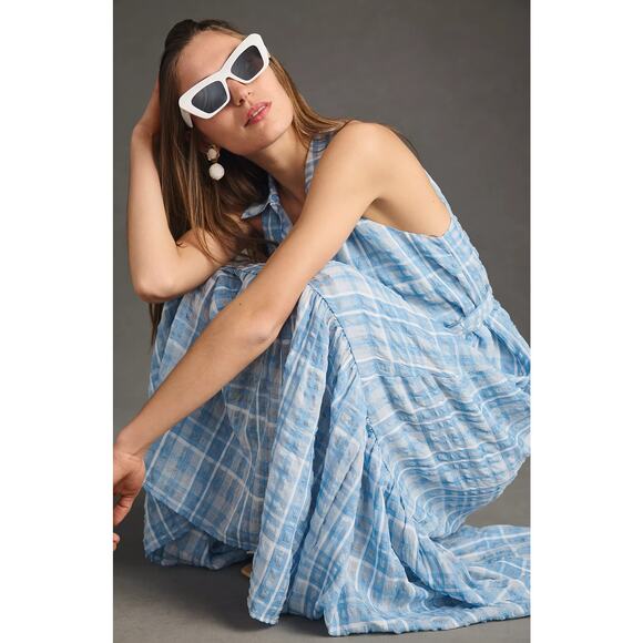 NWT Anthropologie Sleeveless Button-down Shirt Dress - XS - Picture 2 of 5